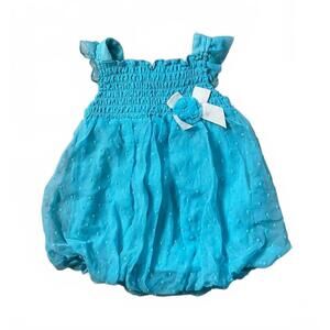 Baby Essentials Blue Bubble Spring Toddlers One-Piece